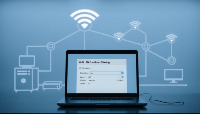 Implementing MAC address filtering for Wi-Fi security