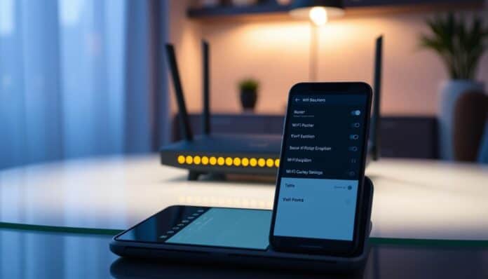 Wi-Fi encryption settings