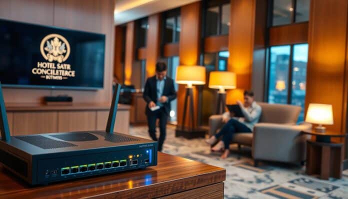 hotel network setup