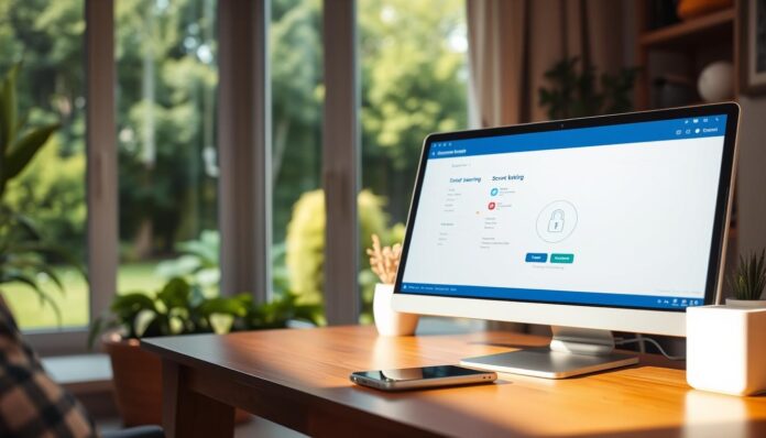 secure banking from home
