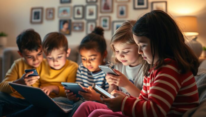 children's online interactions