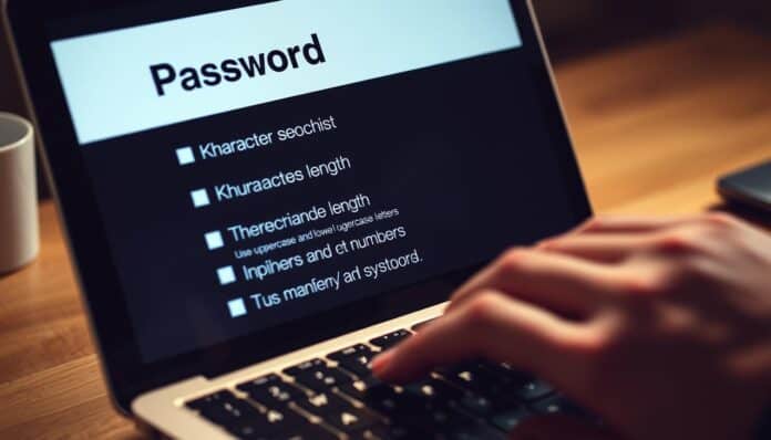strong password creation steps