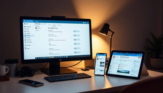 social media privacy settings